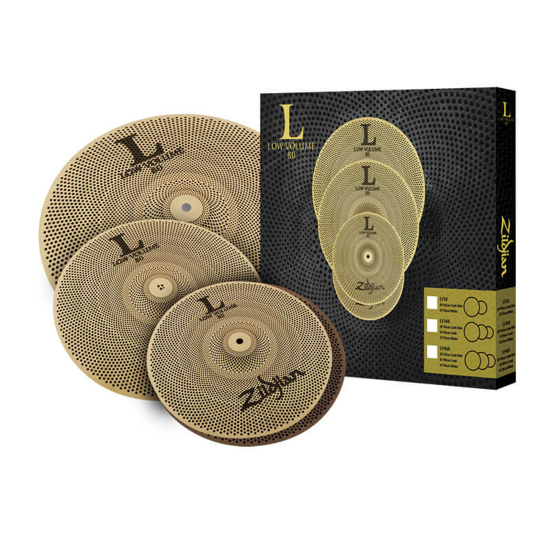 Zildjian Zildjian LV348 靜音銅鈸套組 四片裝 — 三峽鼓 / 打擊｜YA! 玩音樂