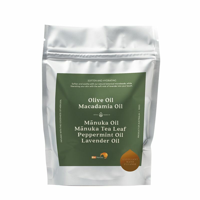 【Kiwi Manuka】紐西蘭麥盧卡蜂蜜(磨砂)手工皂 100G