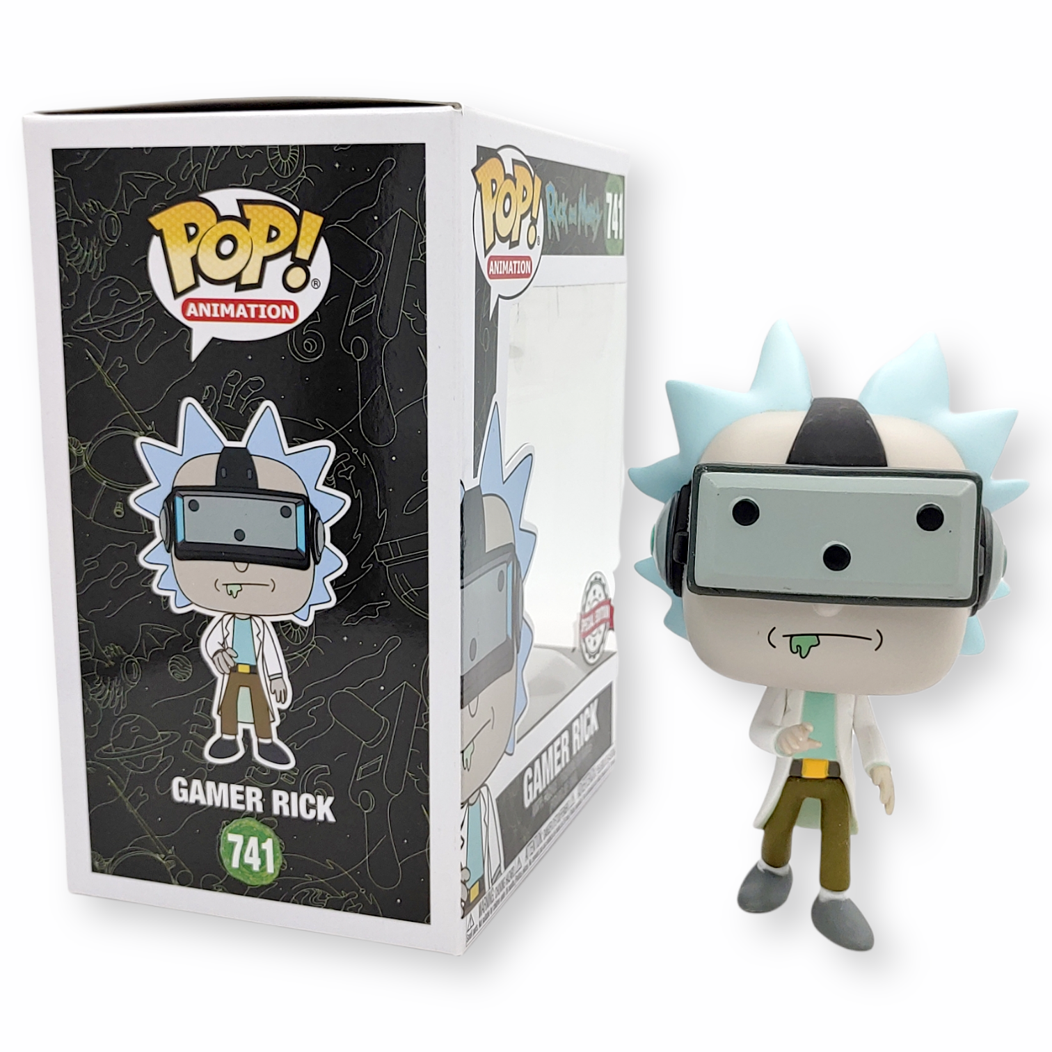 FUNKO POP<Rick and Morty> 瑞克(VR眼罩)-NO.741
