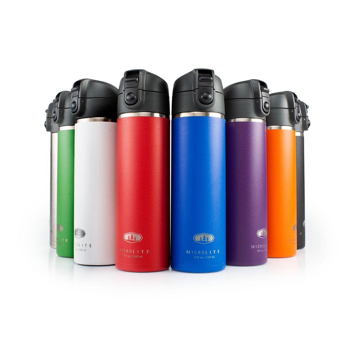 GSI【新款】Microlite 500ml (彈蓋) 輕量不鏽鋼真空保溫瓶 (多色選擇) [HappyOutdoor]