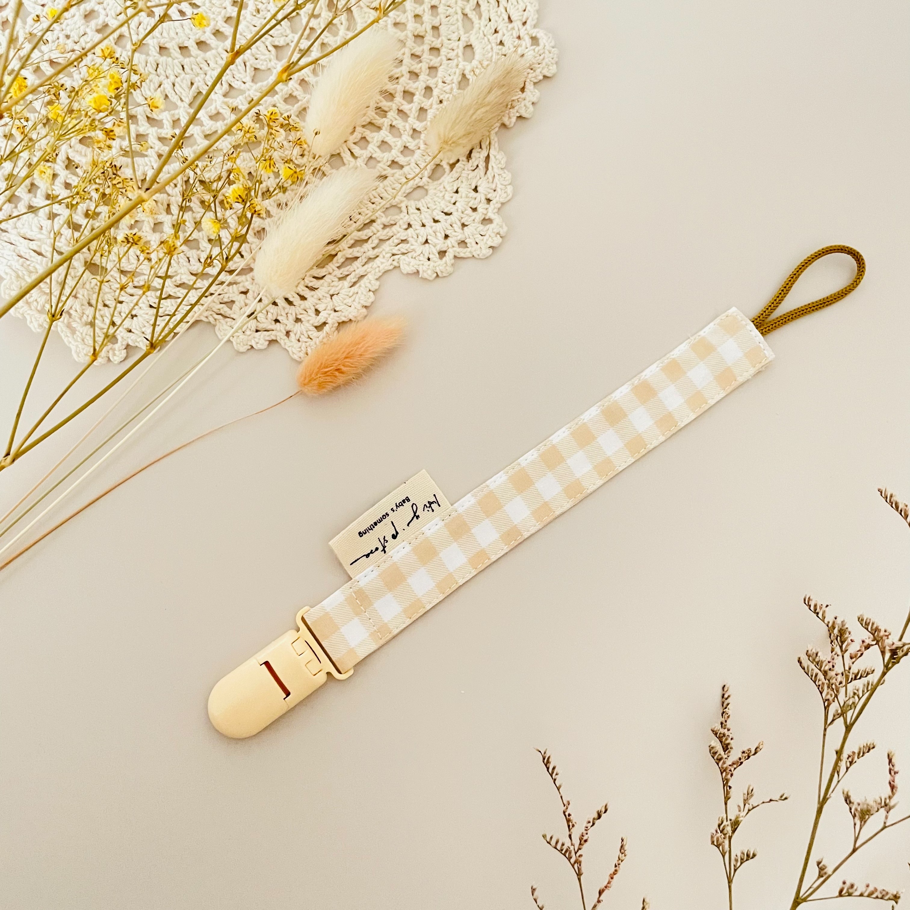 Hi Y.P store-鱷魚夾-起司格紋