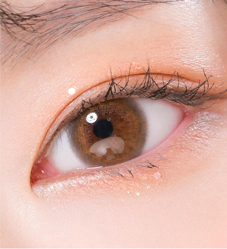 LensTown Tony Eye  Monthly (Brown)