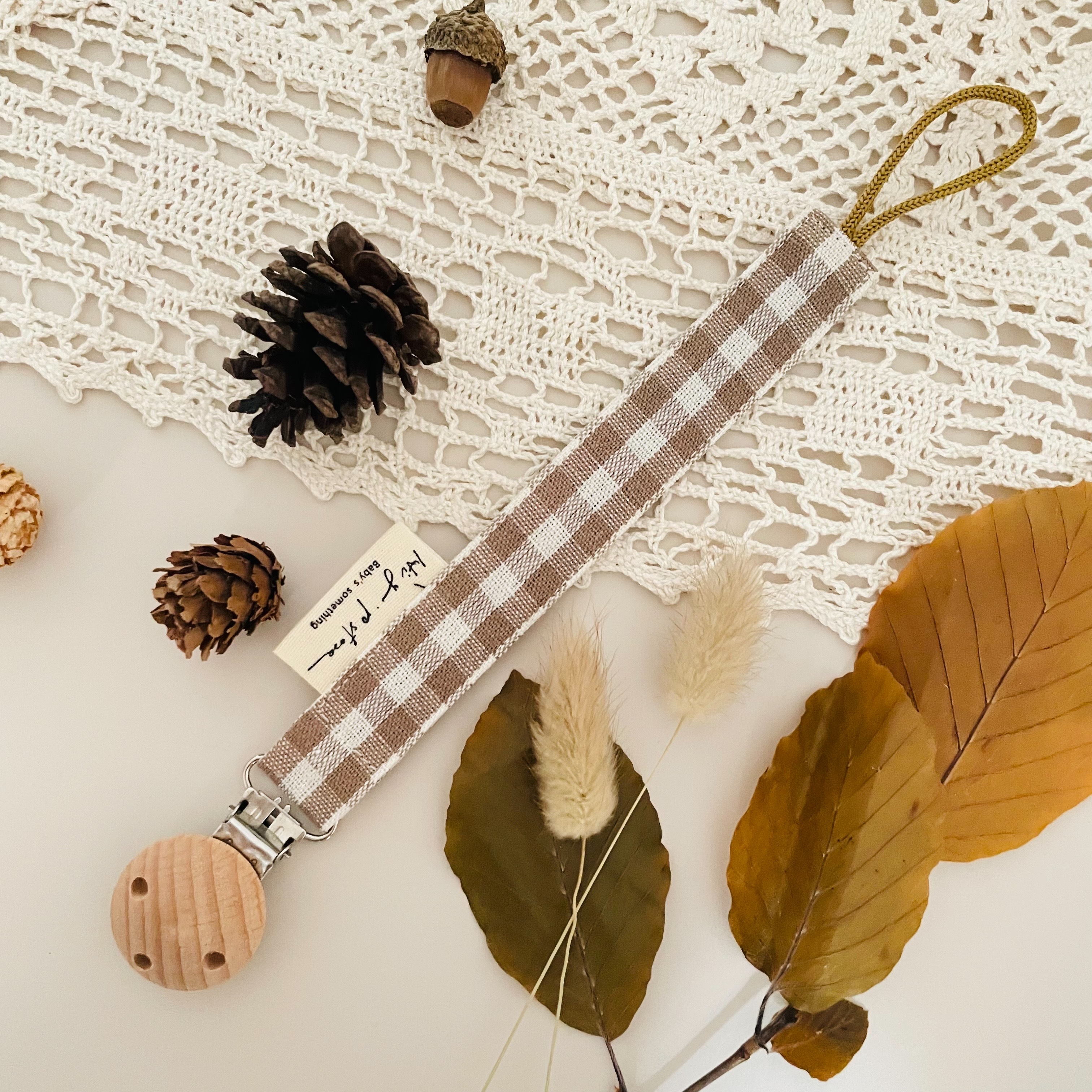 Hi Y.P store-櫸木夾-復古格紋