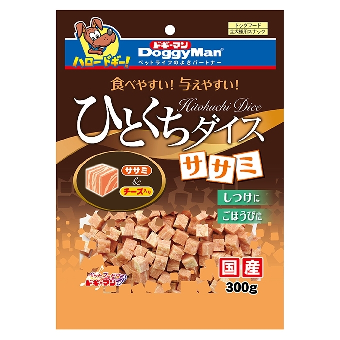 DoggyMan 雞肉小方塊 300g（狗小食）
