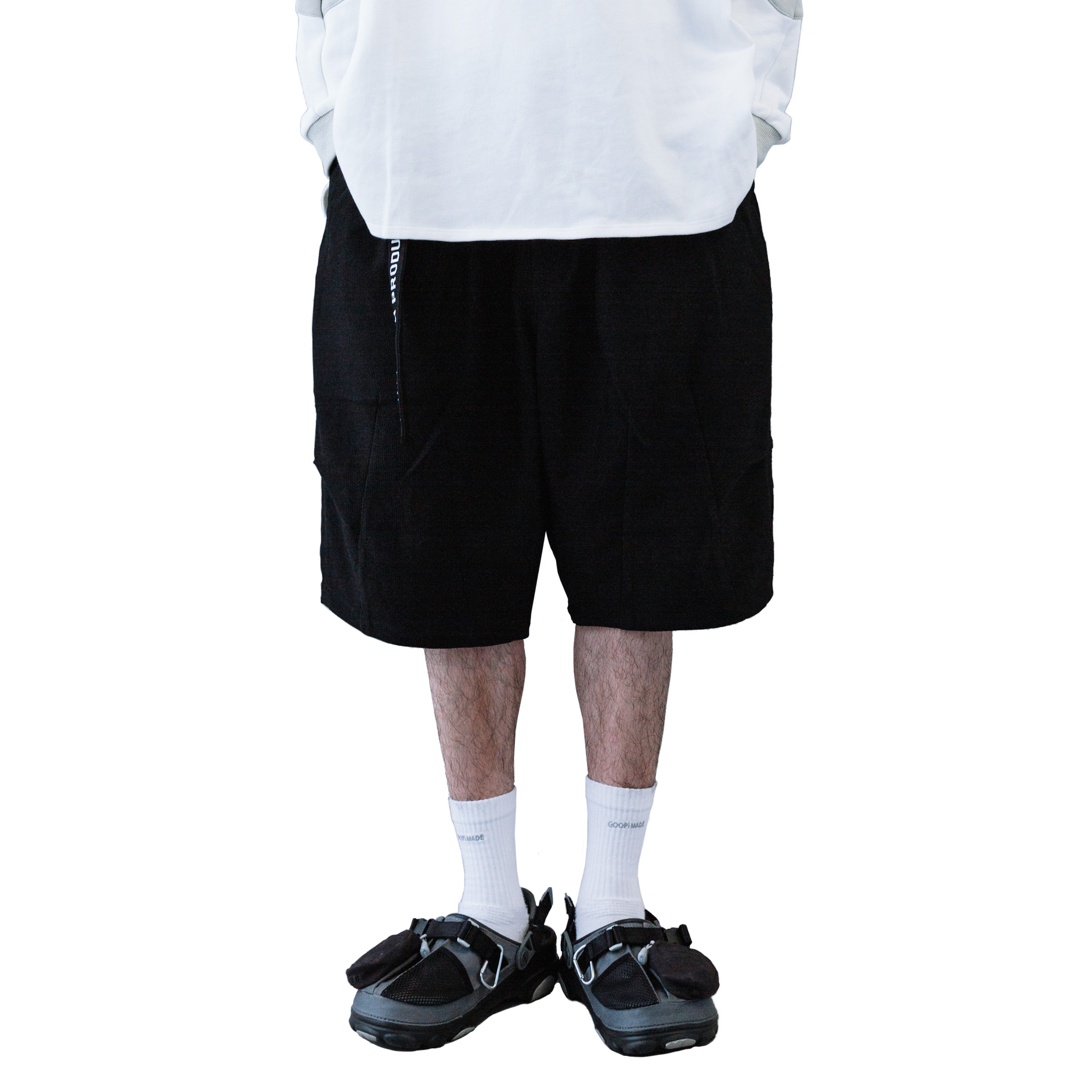 Tightbooth Pique Big Shorts Black XLBlack黒着用回数 - dgw