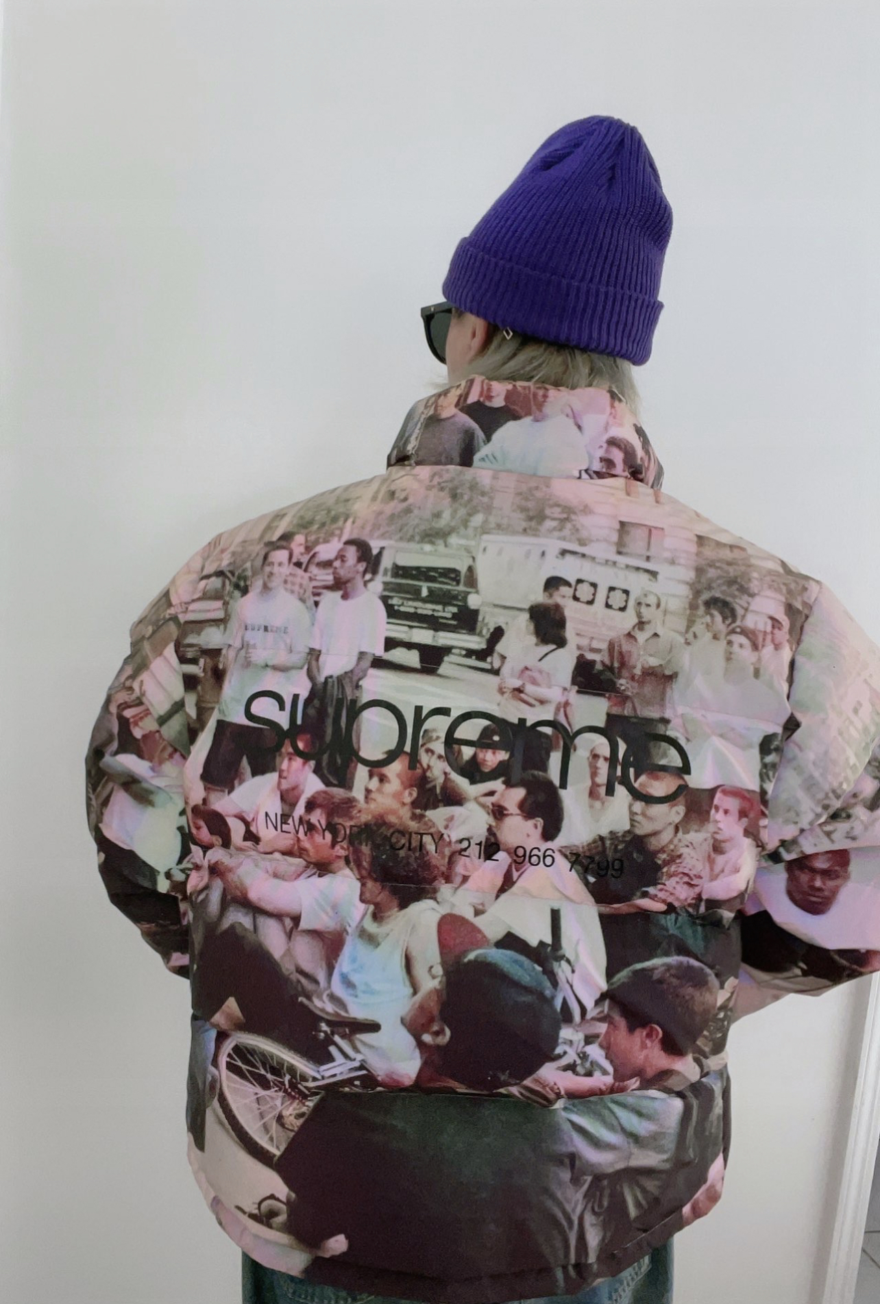 Supreme Lafayette Reflective Down Jacket 