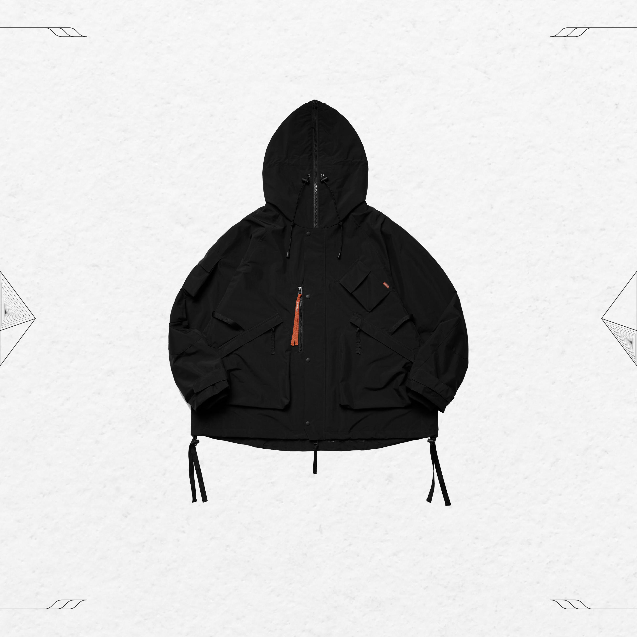 P.L5S “Polyhedron” Mountain Parka - Shadow