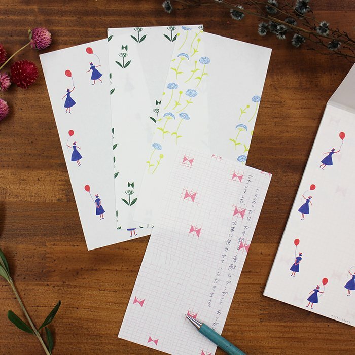 西淑:花樣 和紙一筆箋 日本表現社