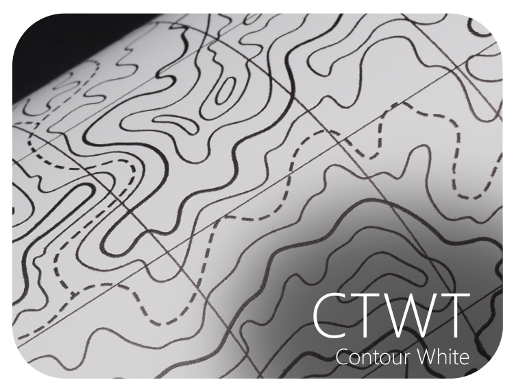 LIFE+GUARD CTWT Contour White LIFE+GUARD WABU Wave Blue vinyl skin sample for 3C protective wraps