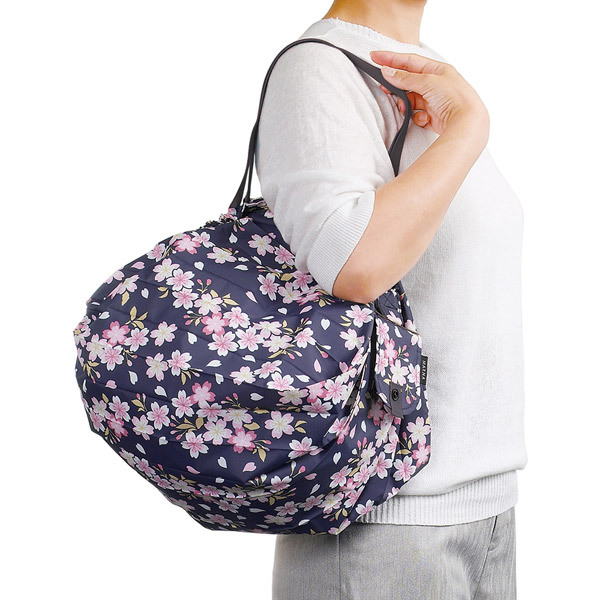 Shupatto - 🔥HOT ITEM🔥【S-464】Japan Easy Fold Pocketable Bag  (Size M) (Multi Colors)