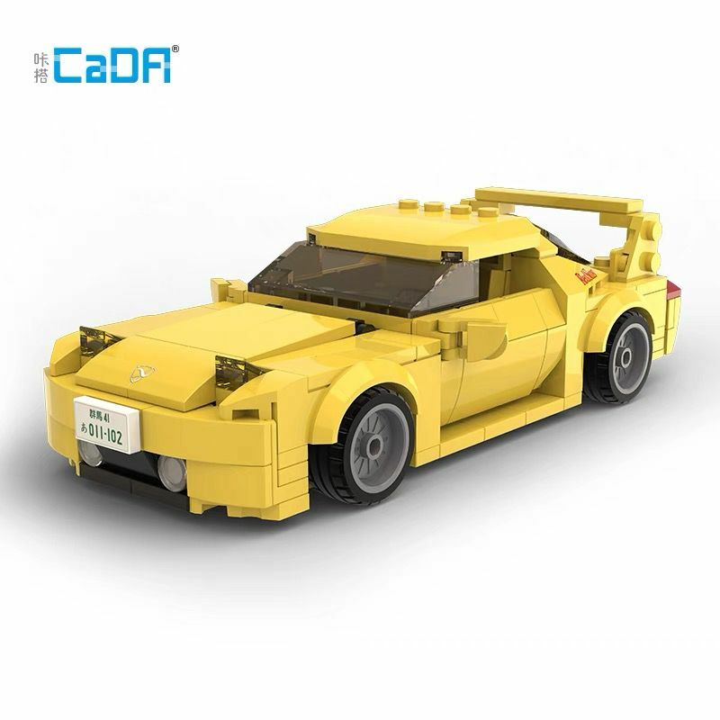 頭文字D 高橋啟介 1:24 萬事得Mazda-FD3S RX-7  積木模型車