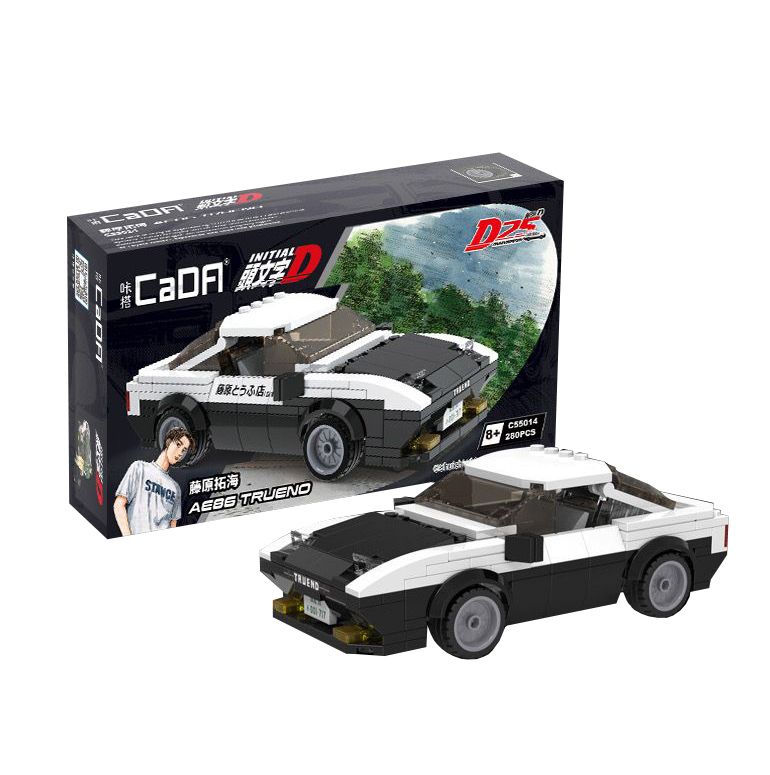 頭文字D - 藤原拓海  Toyota AE86 Trueno 1:24 積木模型車