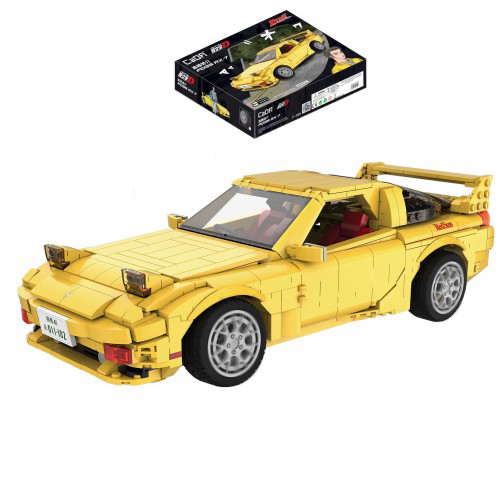 頭文字D 高橋啟介 萬事得Mazda-FD3S  RX-7 積木模型車