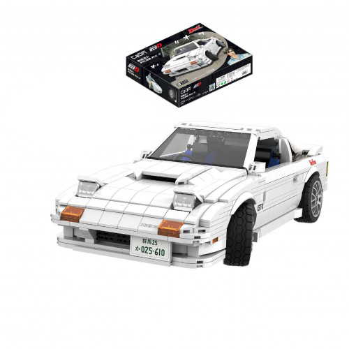 頭文字D 高橋涼介 赤城白色彗星 萬事得Mazda-FC35 RX-7 積木模型車