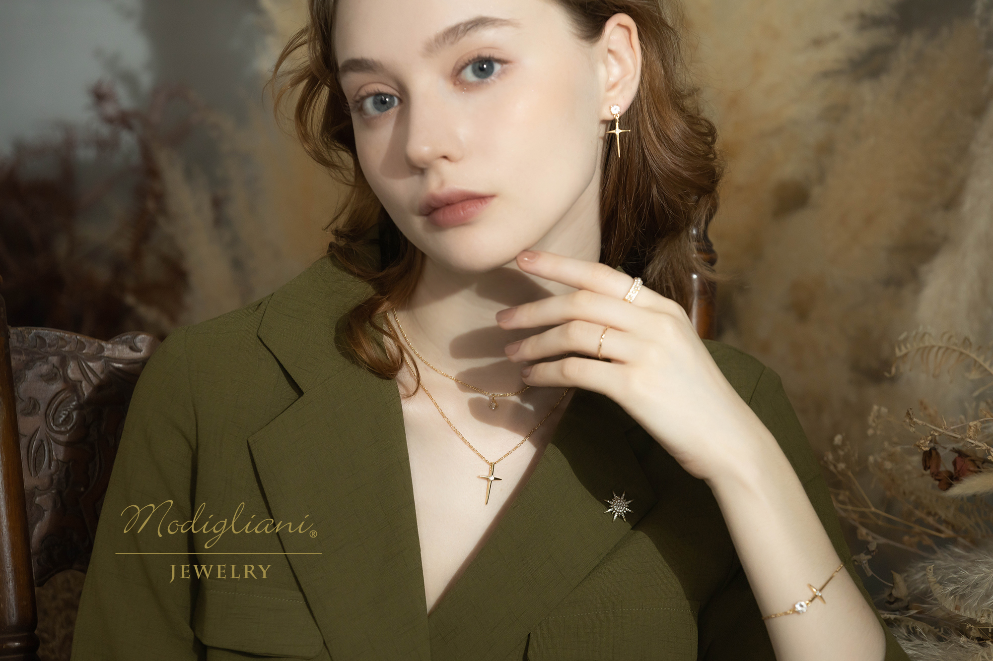 黃銅飾品,黃銅,百搭,手鍊,18K金,鋯石,十字架,簡約