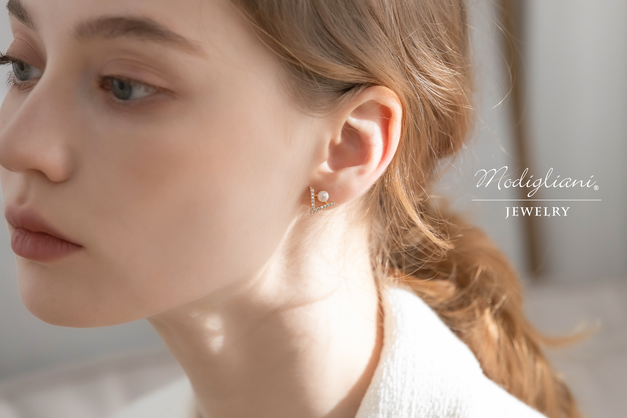 黃銅飾品,黃銅,氣質,百搭,耳環,貼式耳環,18K金,鋯石,天然珍珠