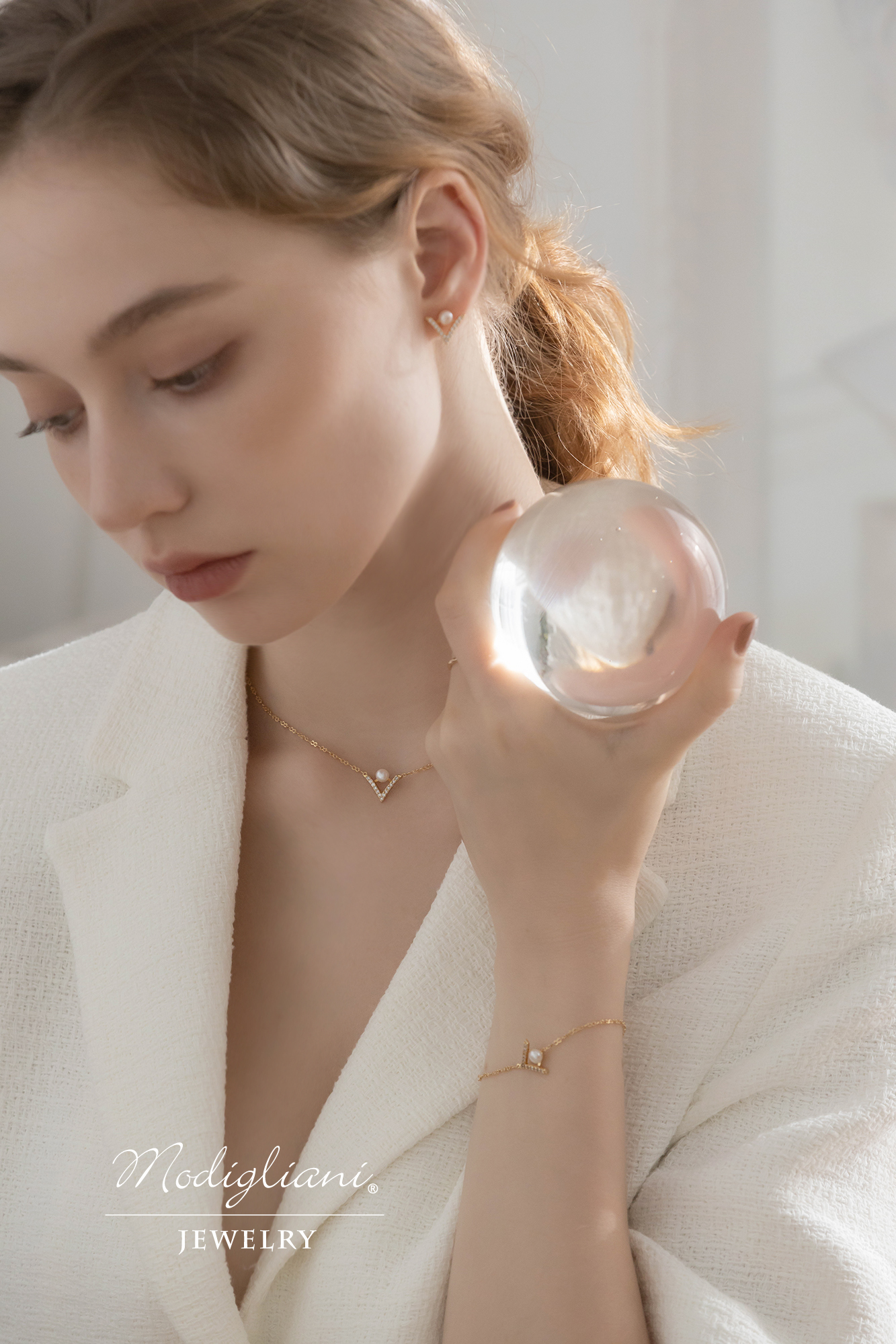 黃銅飾品,黃銅,氣質,百搭,耳環,貼式耳環,18K金,鋯石,天然珍珠