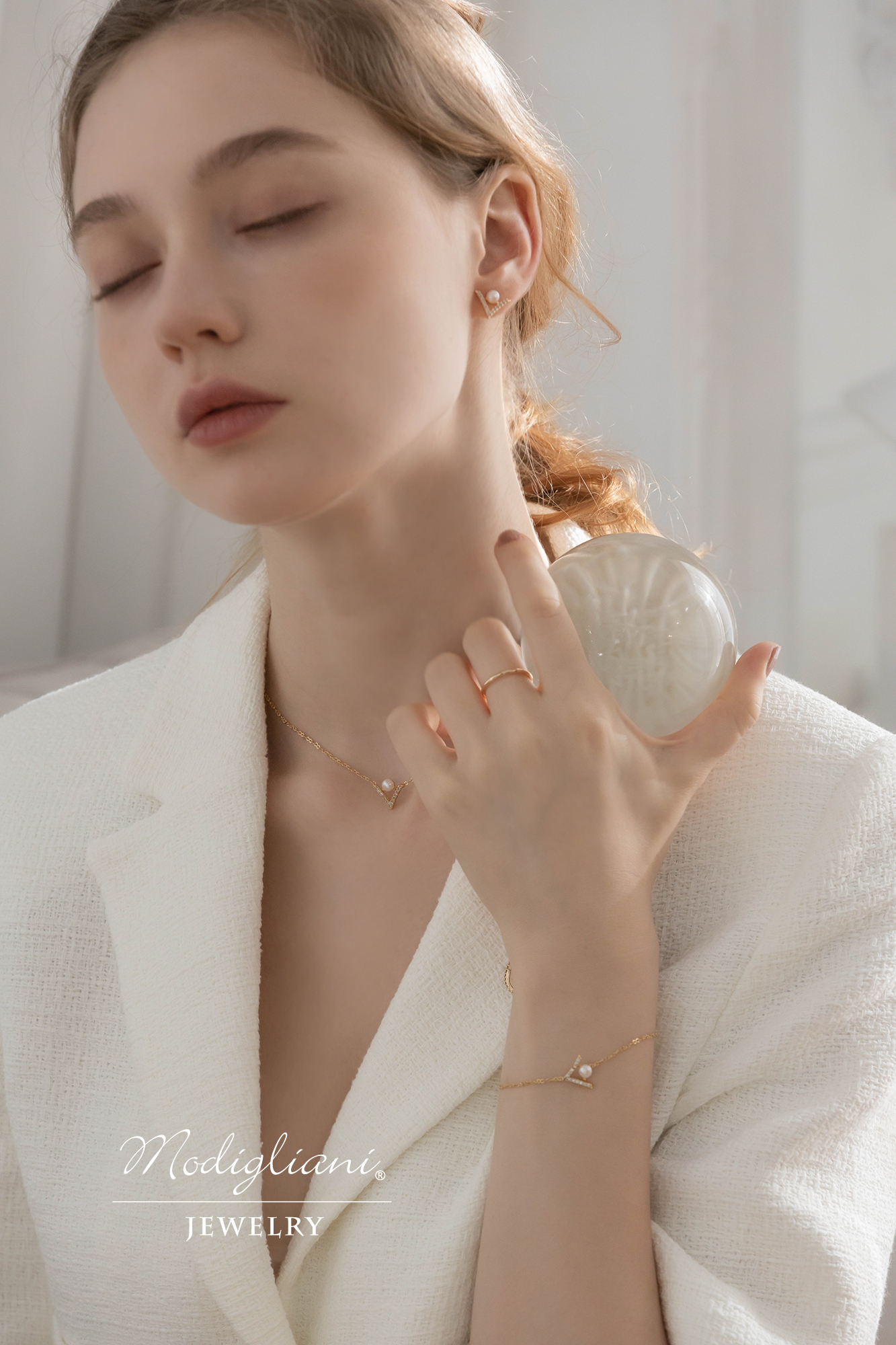 黃銅飾品,黃銅,氣質,百搭,耳環,貼式耳環,18K金,鋯石,天然珍珠