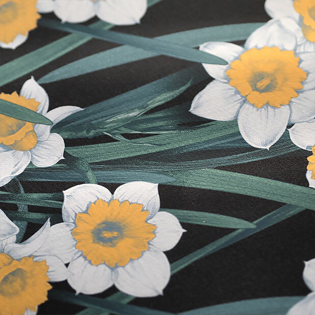 印物所〈維多利亞裙擺植物花卉──Narcissus 水仙〉