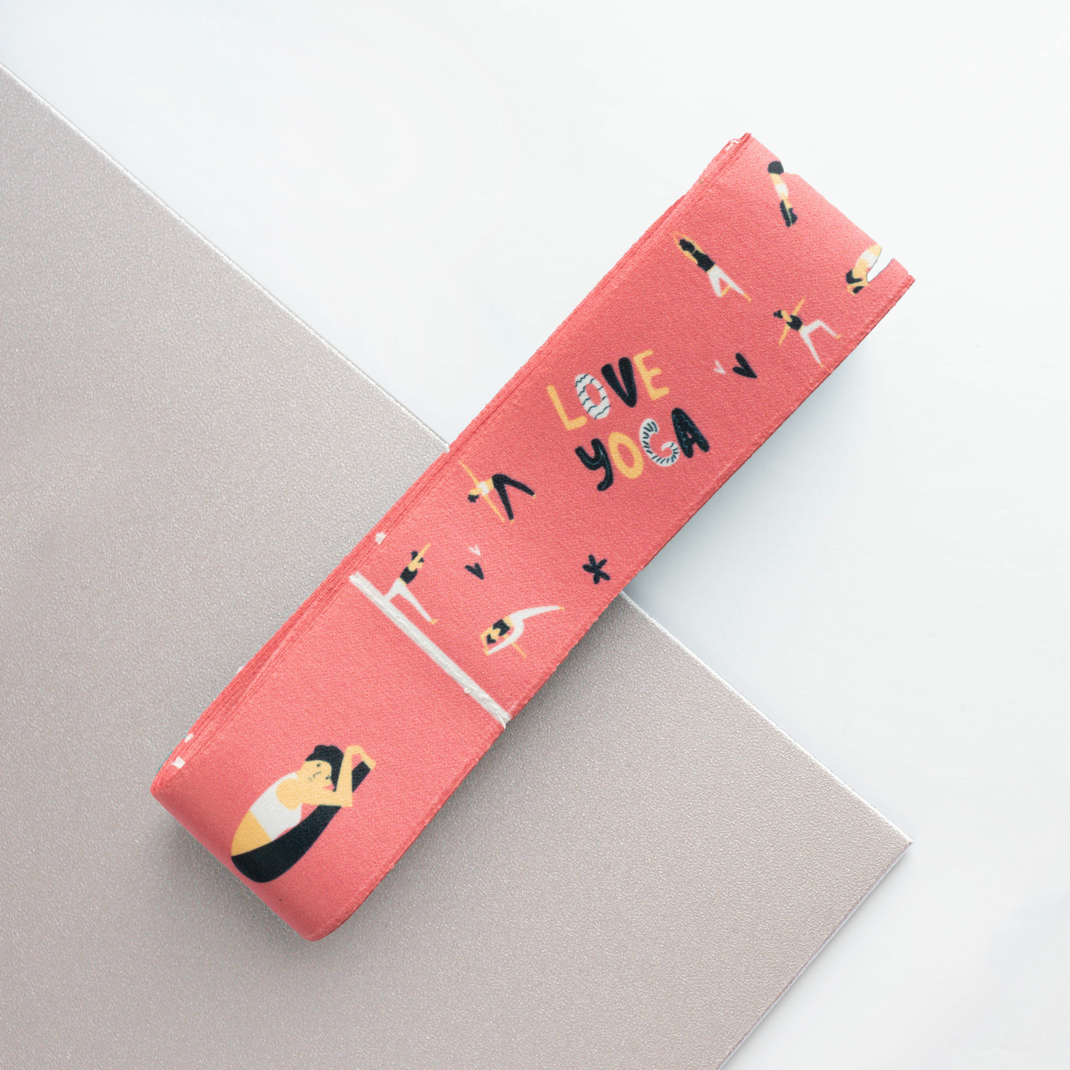 AENI 運動小抄伸展帶 粉