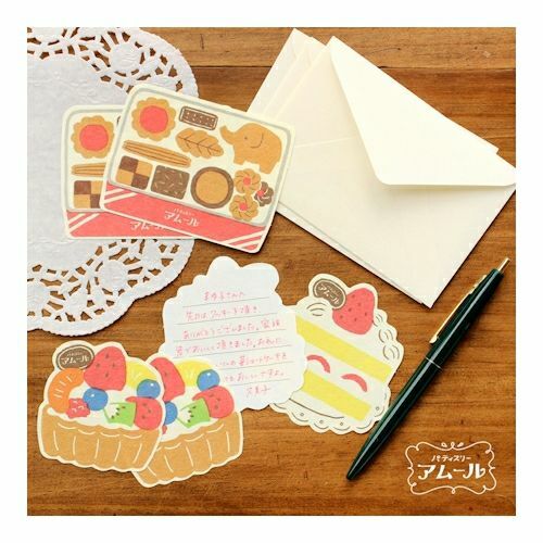 古川紙工 復古百貨系列 造型信紙組 法式甜點