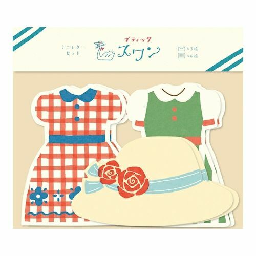 古川紙工 復古百貨系列 造型信紙組 天鵝服飾店