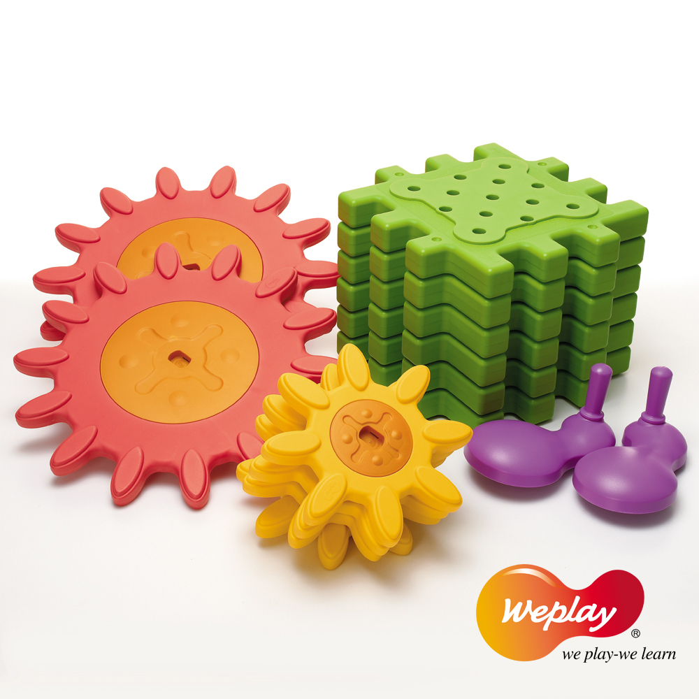 Weplay 齒輪探索積木