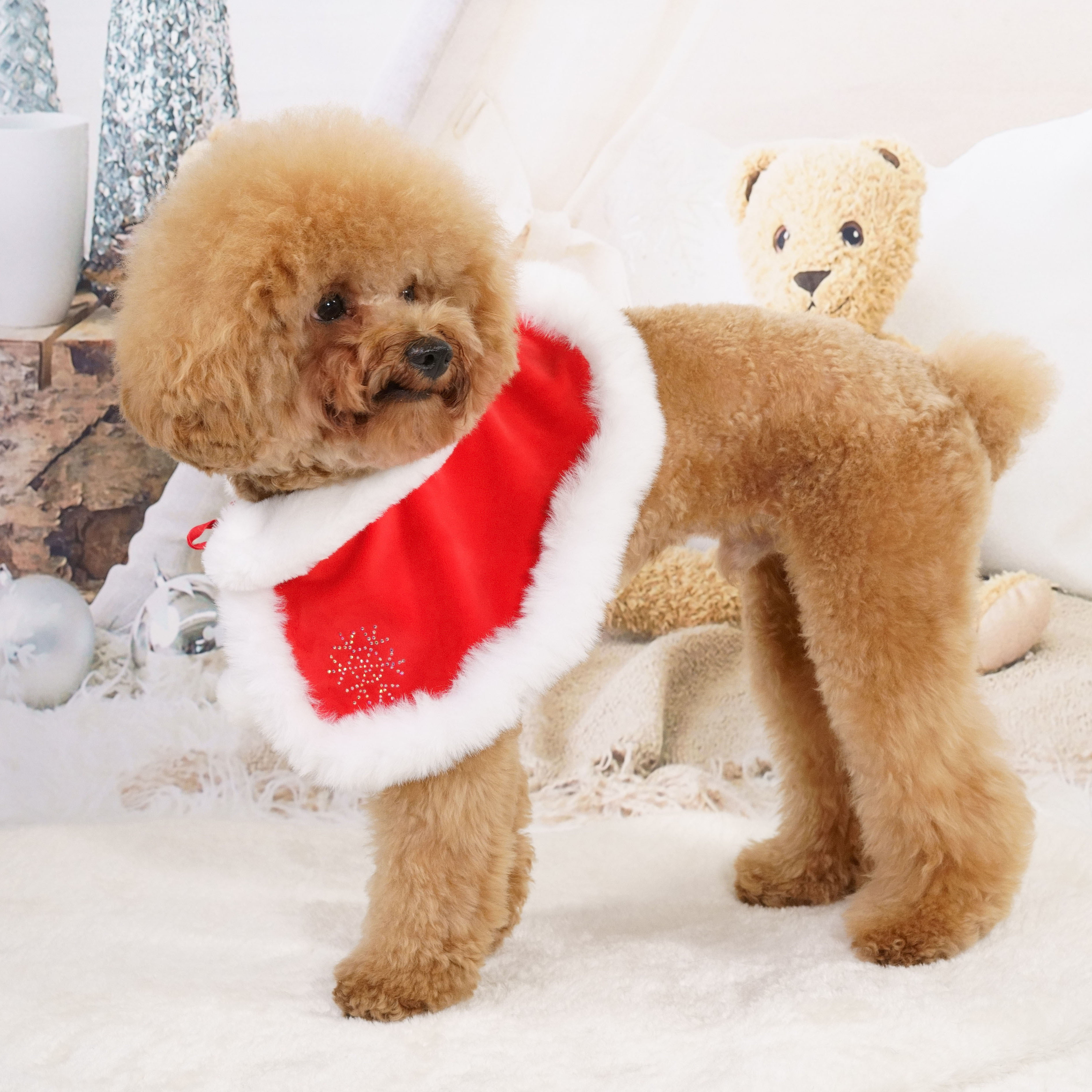 Sparkle Snowflake Christmas Cape