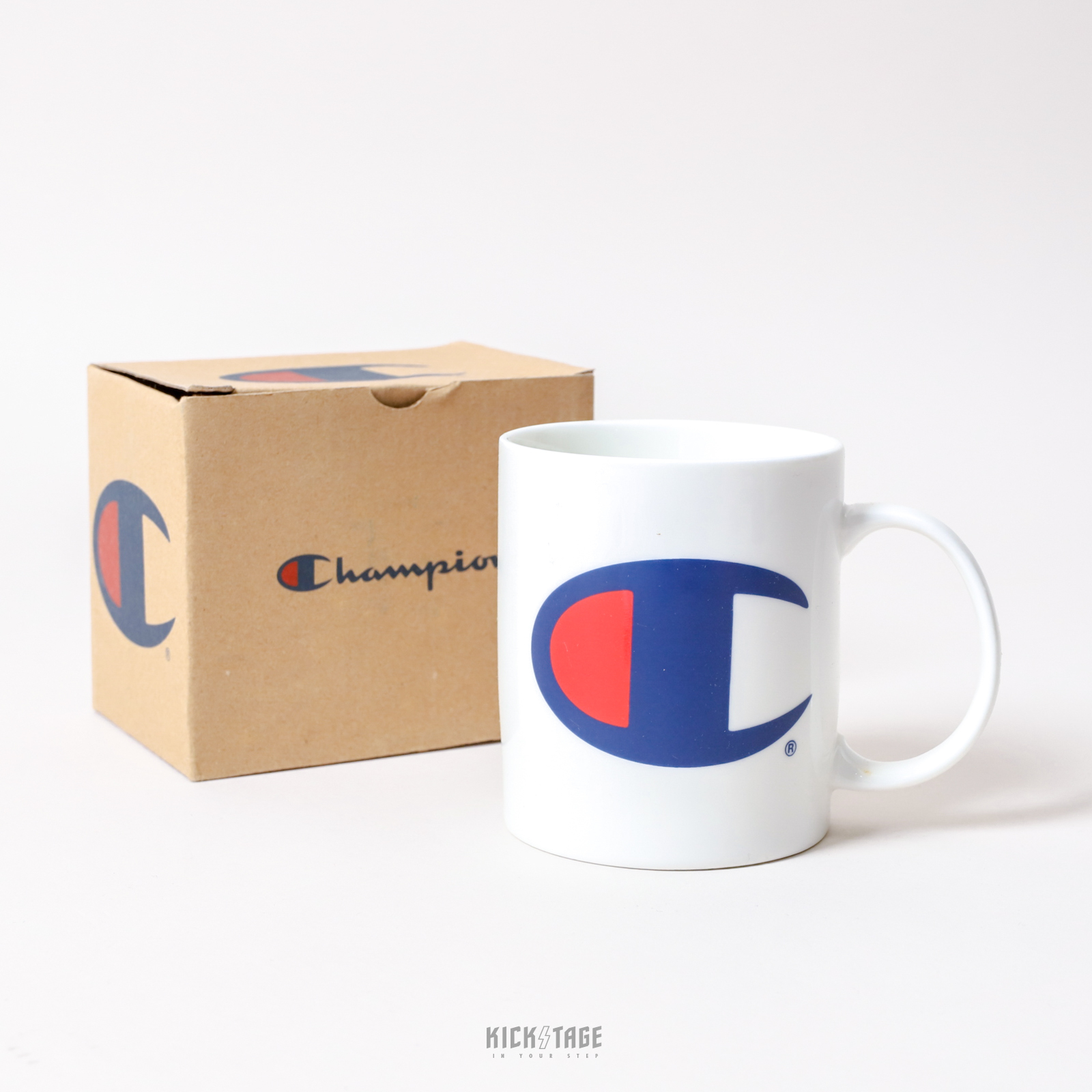 CHAMPION MUG 白色 經典款 / 白粉 母親節限定 雙面LOGO 限量 陶瓷 馬克杯 !!出清商品售出無退換!!