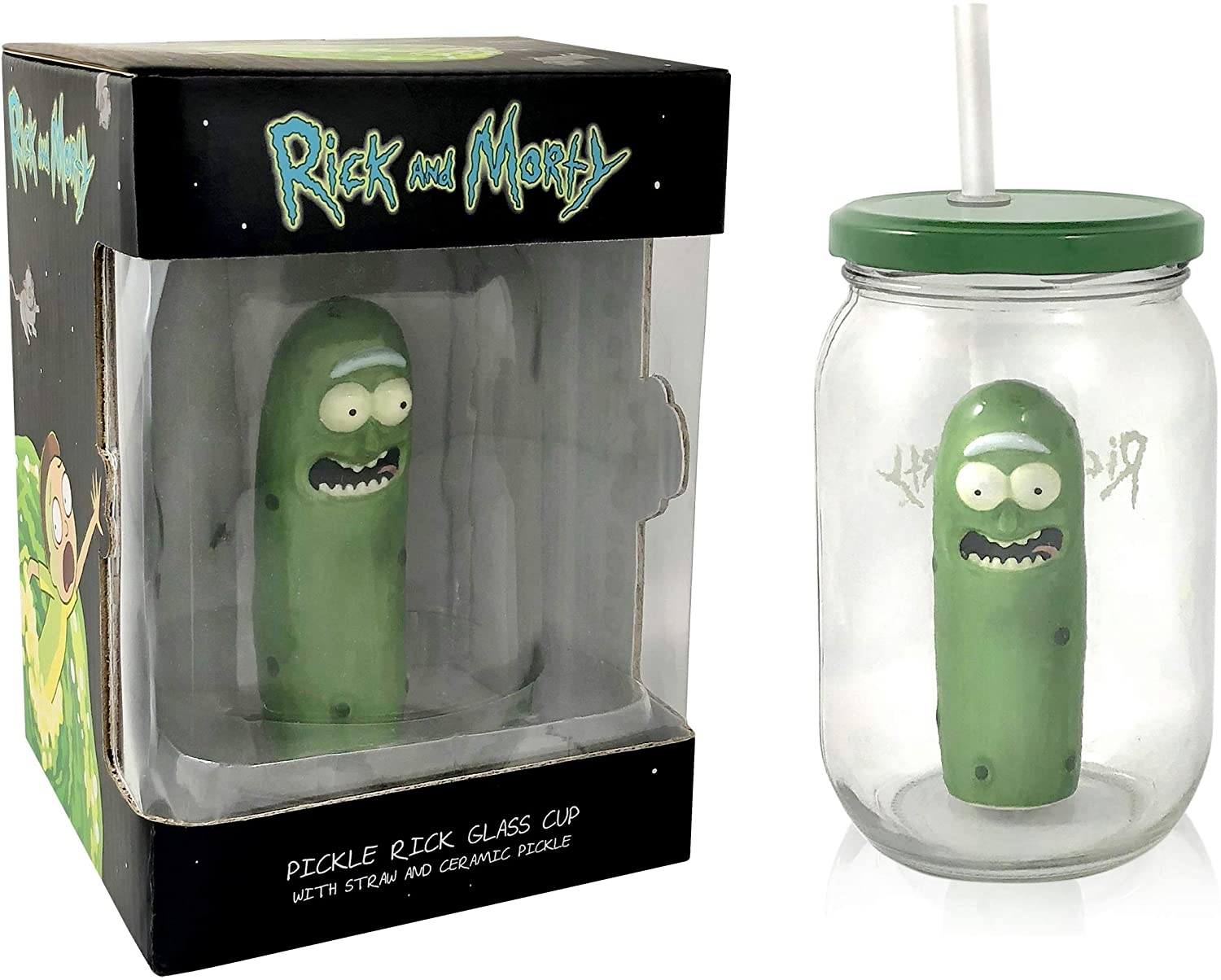 Rick and Morty - Pickle Rick 酸黃瓜瑞克水杯 / 健身搖搖杯