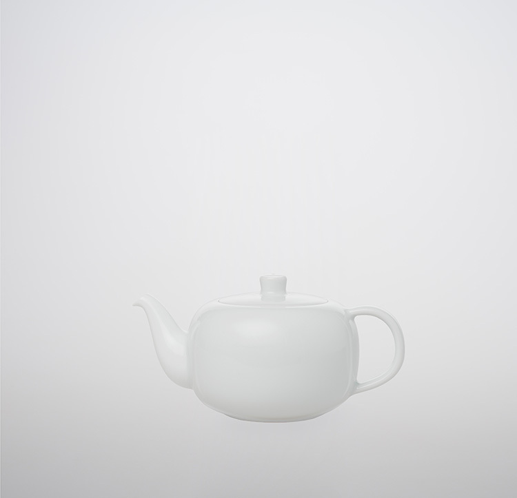 白瓷中式茶壺 300ml
