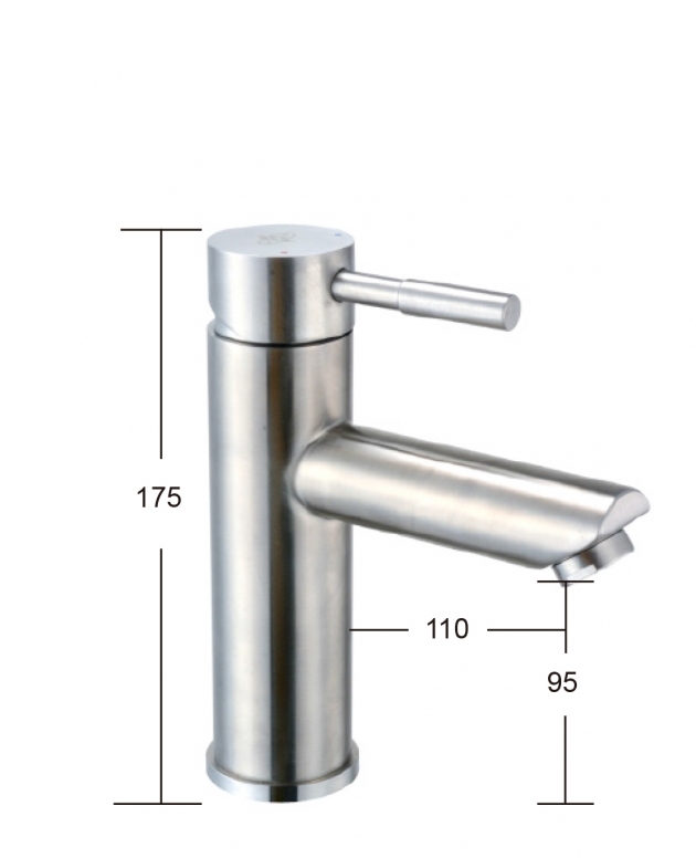 摩登 不鏽鋼面盆龍頭 M-2302ST