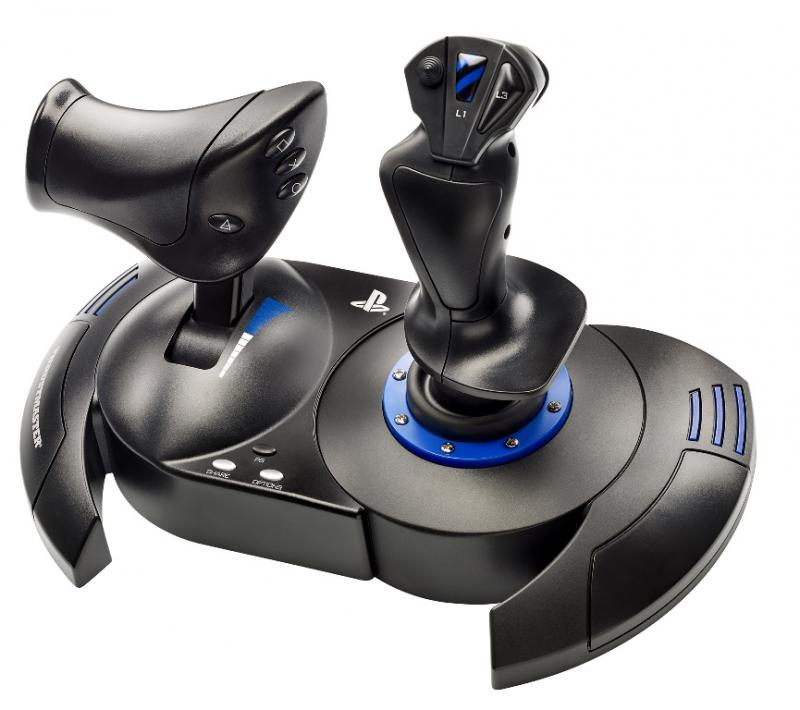 米特3C數位–Thrustmaster Hotas 4 圖馬思特 模擬飛行搖桿 油門節流閥 可支援PS5 PS4 PC