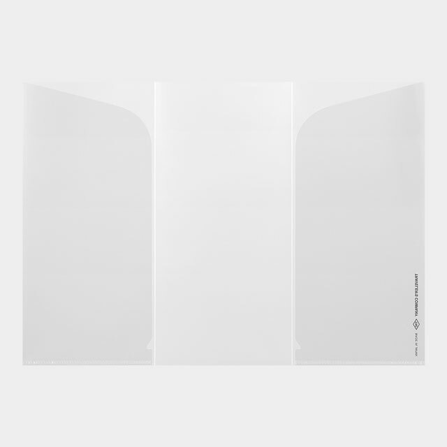 <標準> 029 三折資料夾 - Traveler’s Notebook 旅人筆記本