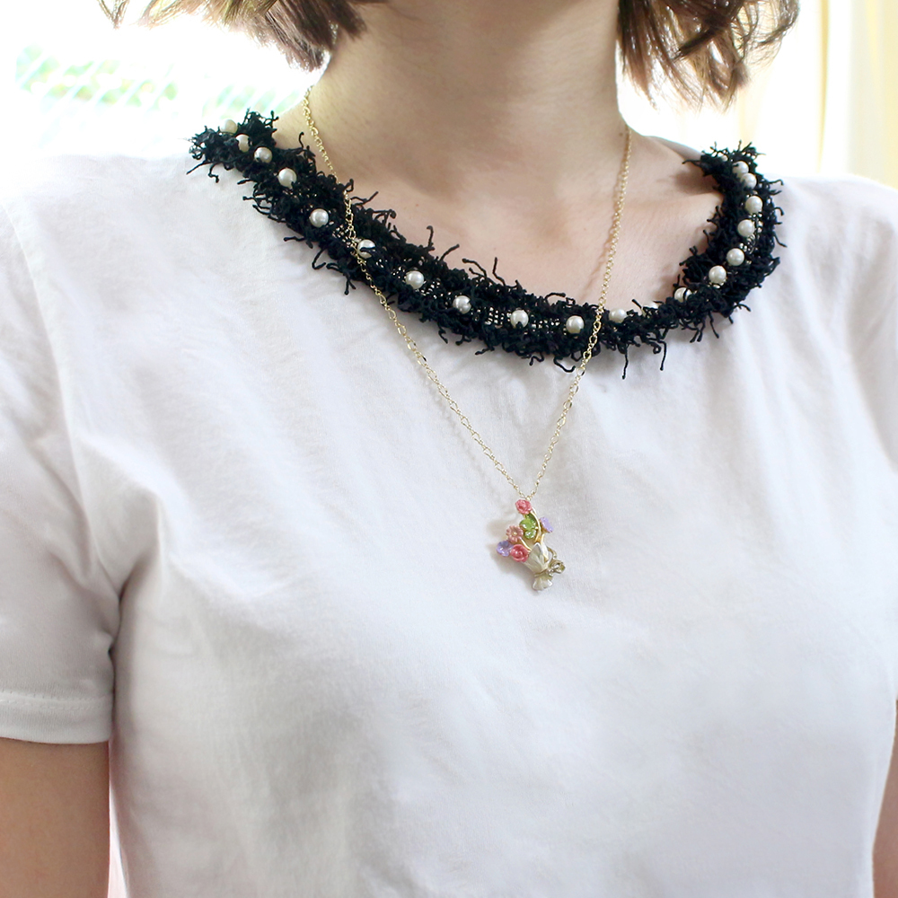 Palnart Poc 日本制花束頸鏈