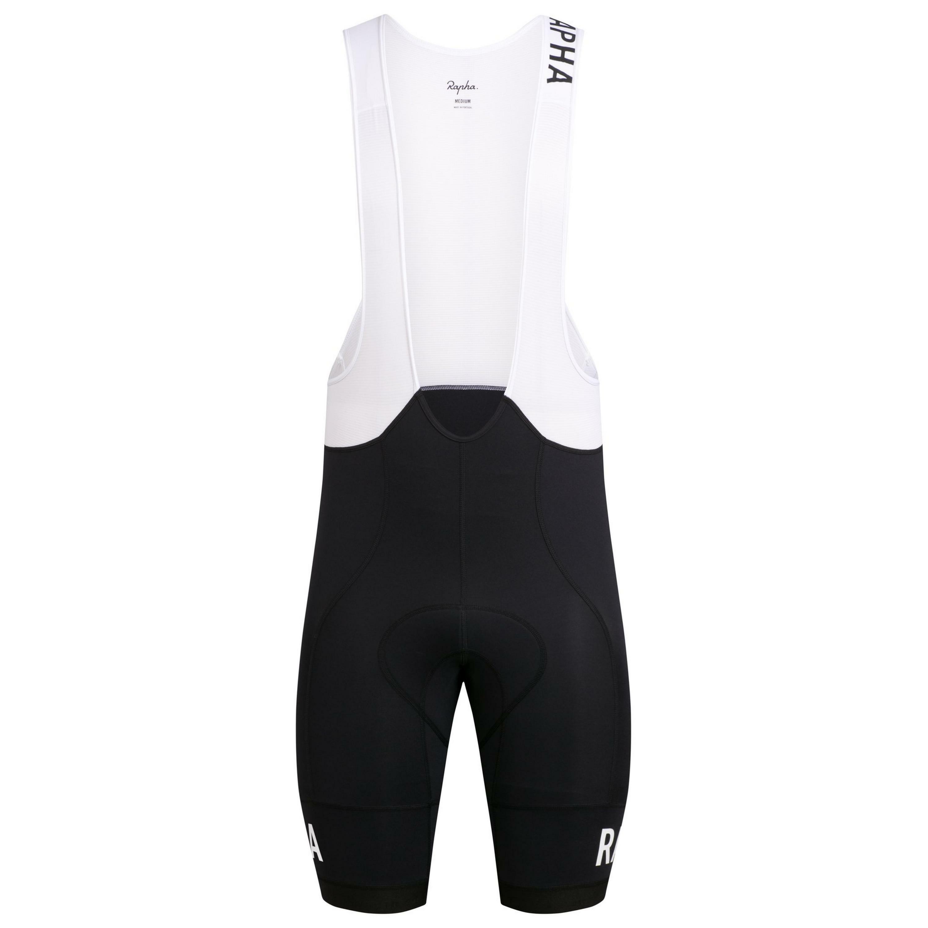 RAPHA BIB SHORTS - PRO TEAM TRAINING BLACK/WHITE