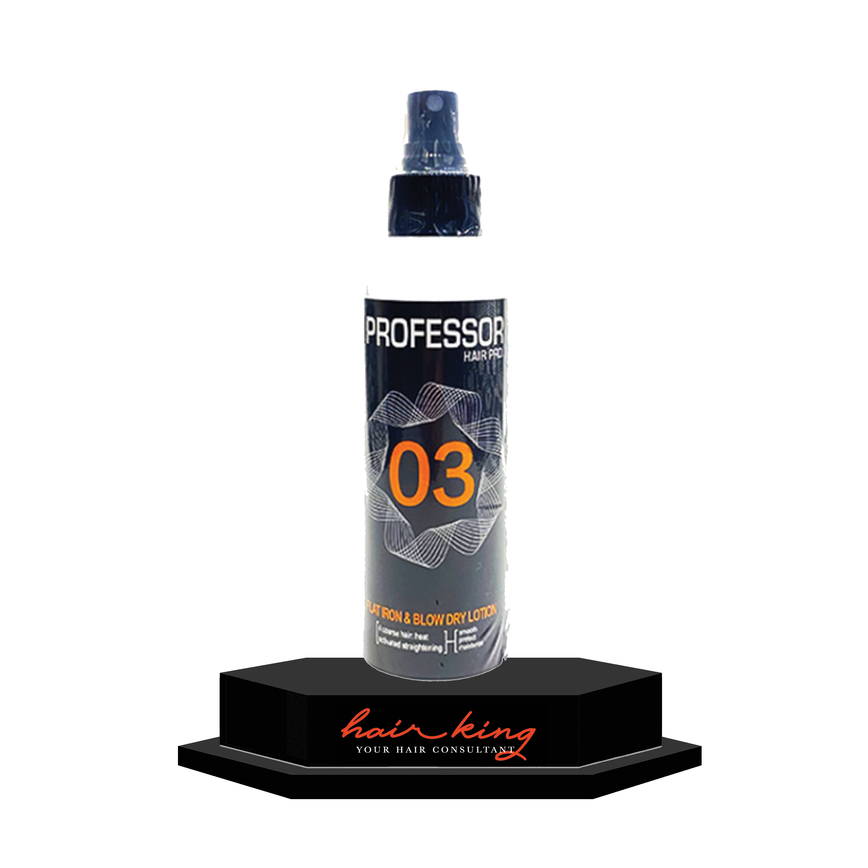 PROFESSOR Hair Pro. 03 Flat Iron n Blow Dry Lotion 175ml