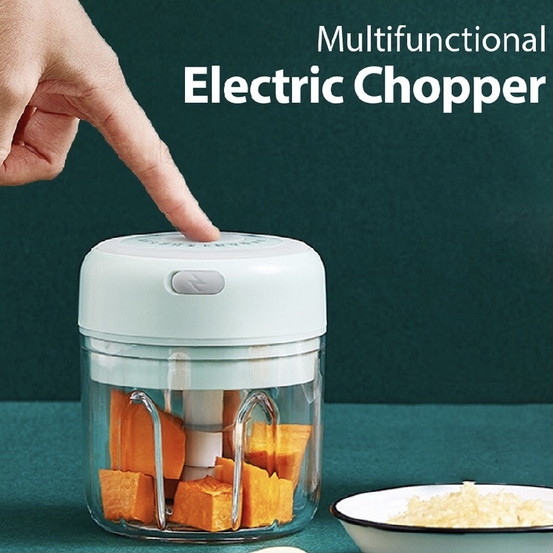 Multifunctional Electric Mini Chopper 迷你电动搅拌机 (White)