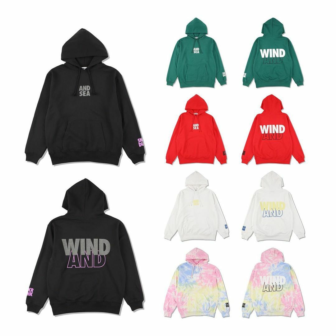 SNKR DUNK WIND AND SEA WDS HOODIE 聯名帽TEE 現貨