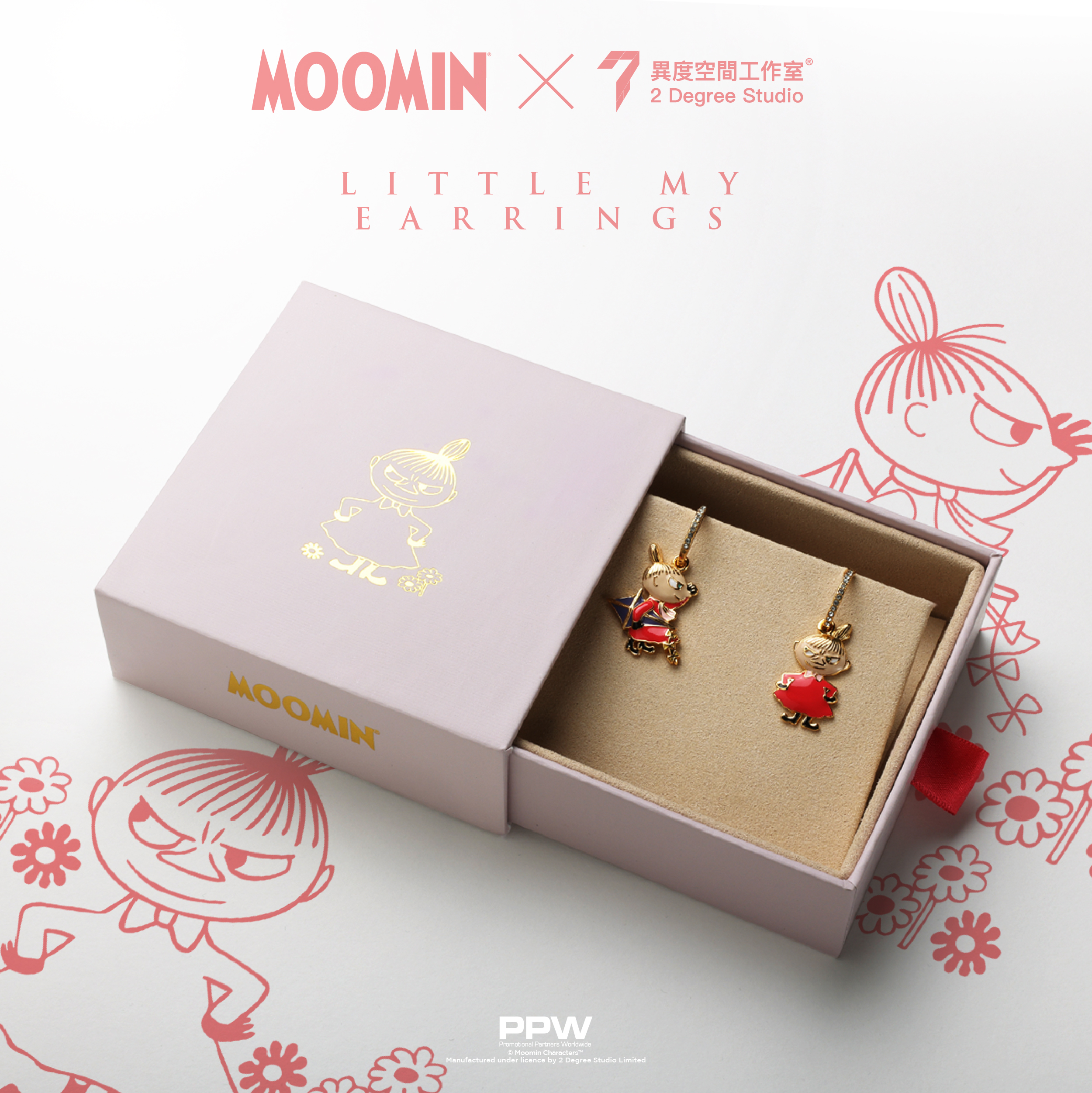 小美外型吊咀耳環