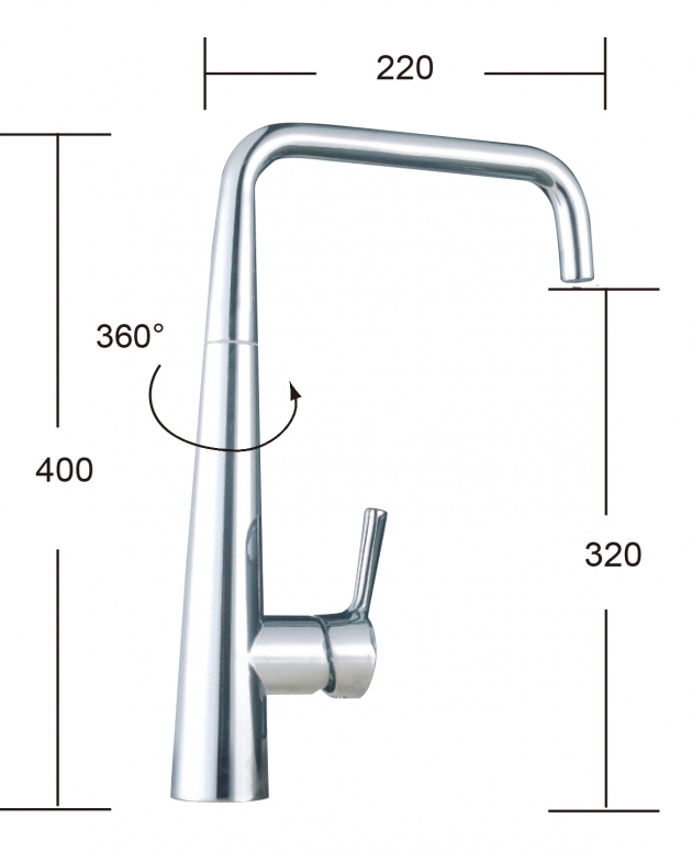 摩登 加長型面盆龍頭 M-3209