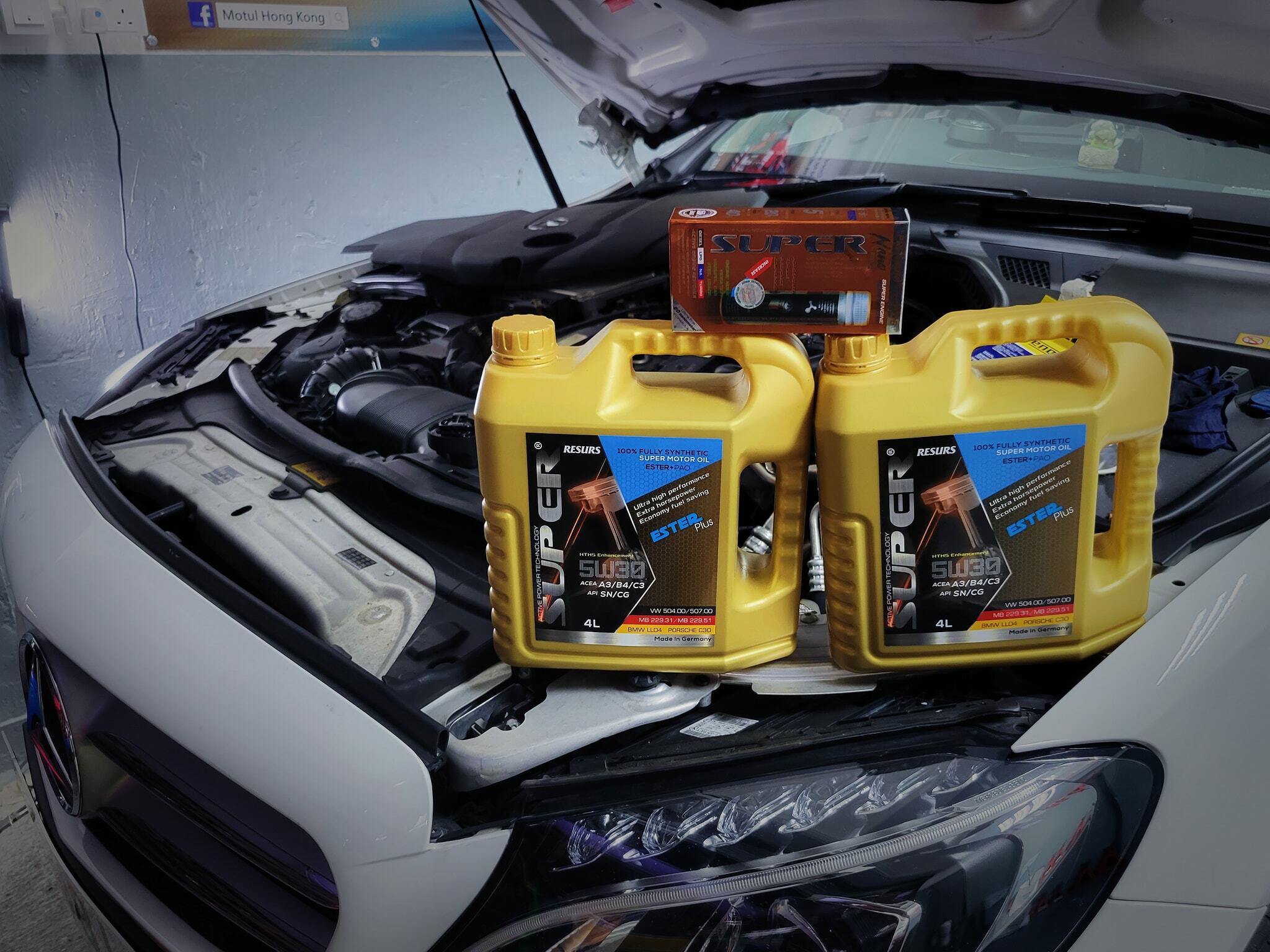 ms tuning remap jordan 佐敦 mercedes benz c220d 柴油 super nano ester plus 5w30 引擎修復 機油