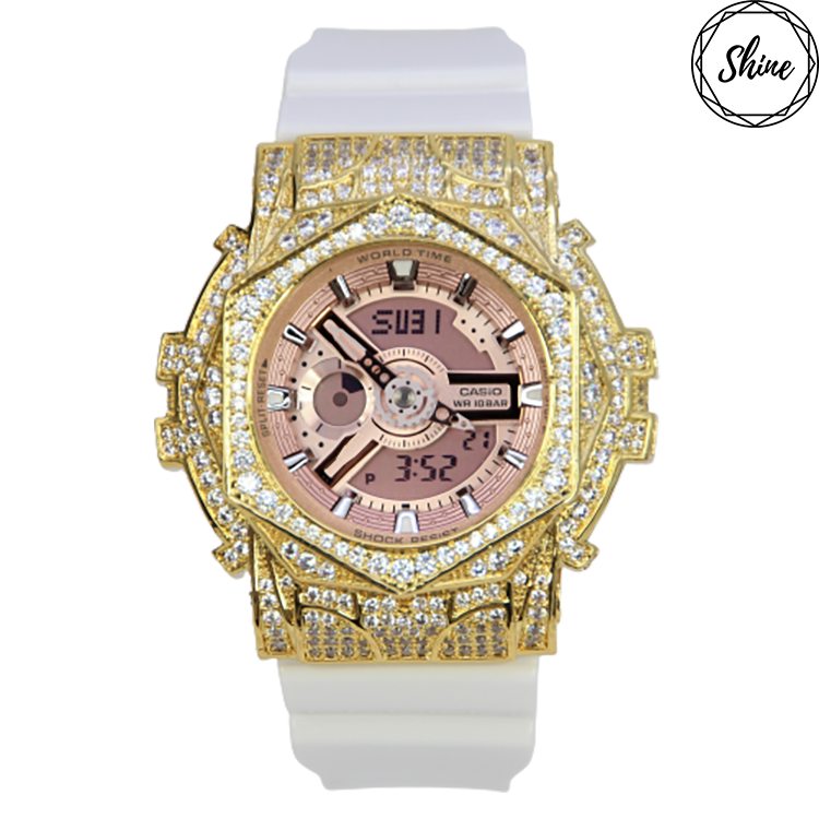 金色 改裝手錶 BA-110-7A1 - 玫瑰