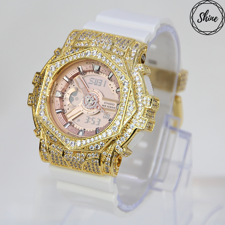 金色 改裝手錶 BA-110-7A1 - 玫瑰