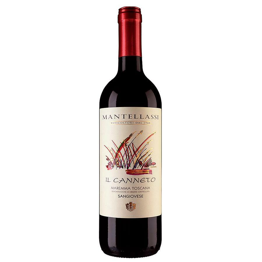 Mantellassi Il Canneto Sangiovese Maremma Toscana DOC 2015 750ml