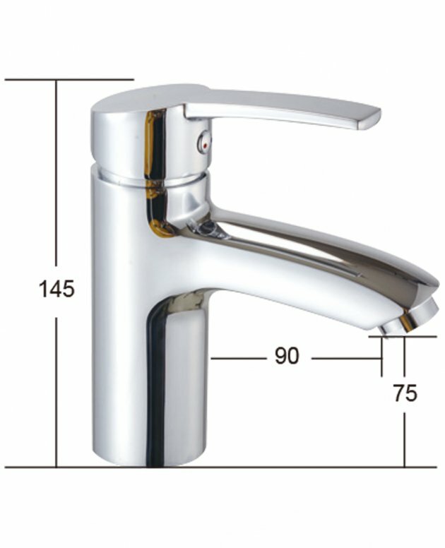 摩登 單孔面盆龍頭 M-2404