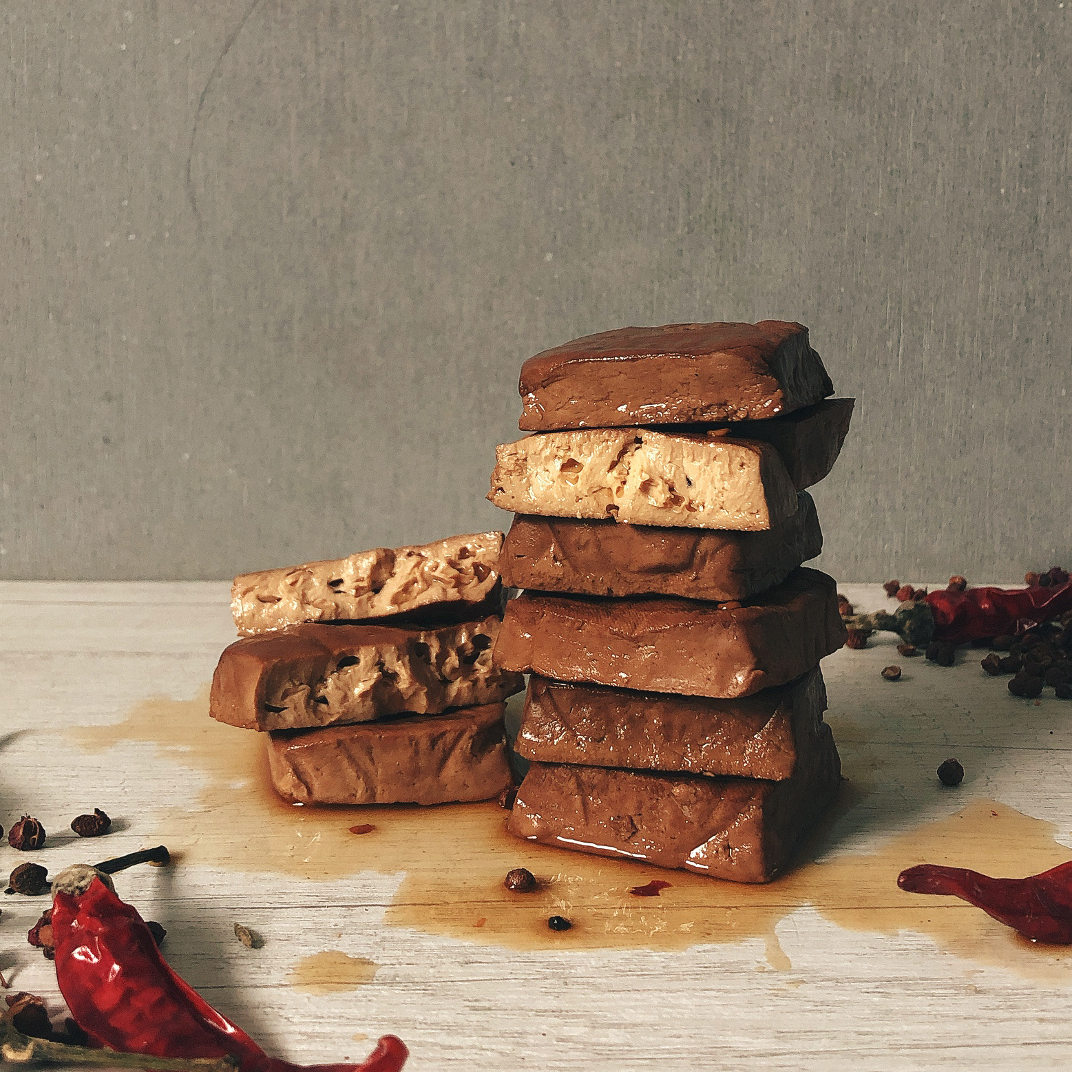 Super Juicy Dry Tofu (Spicy)