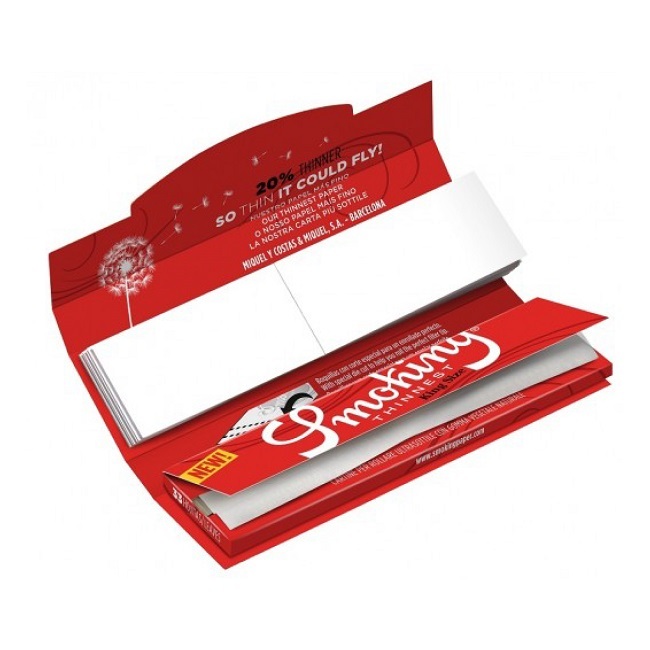 SMOKING THINNEST KING SIZE + TIPS