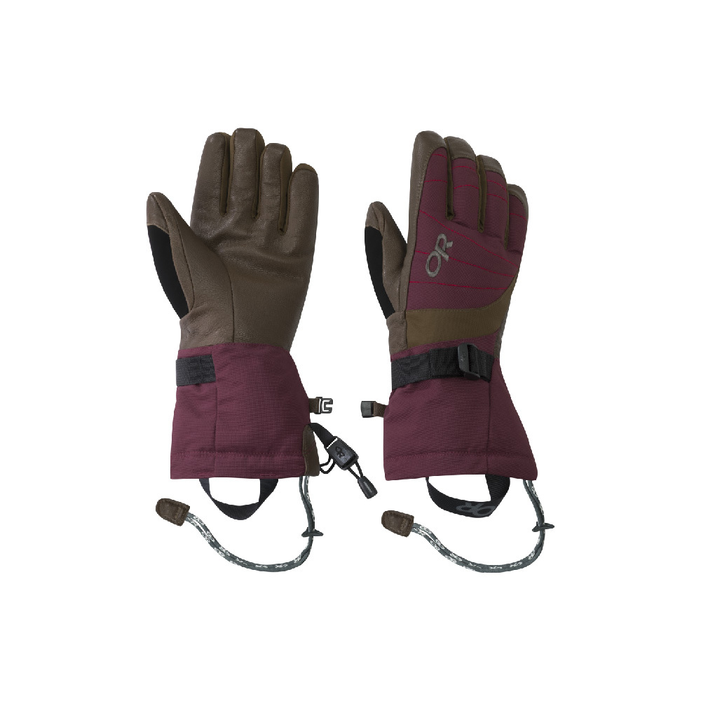 Outdoor Research 女防水保暖滑雪手套 [-21/-4℃] REVOLUTION 243346