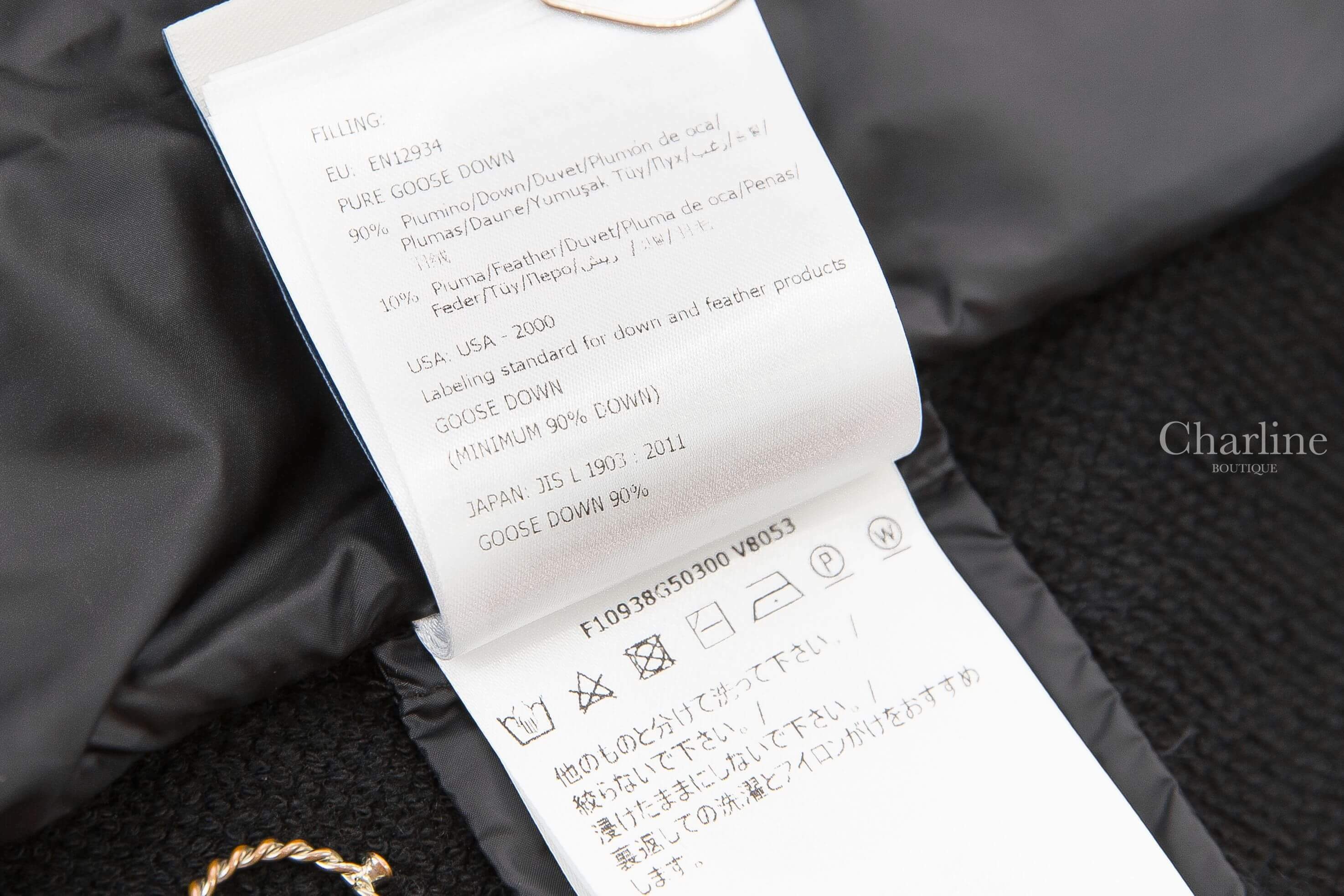 Moncler Maglia Cardigan 黑色拼接棉質連帽拉鍊口袋輕羽絨外套-Charline Boutique 精品代購
